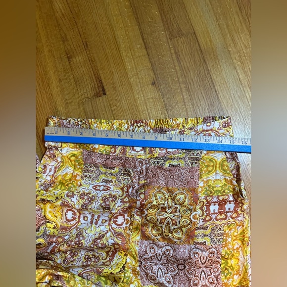 Christian Siriano Geometric  Wide Leg Pants Med (a4 - Picture 6 of 15